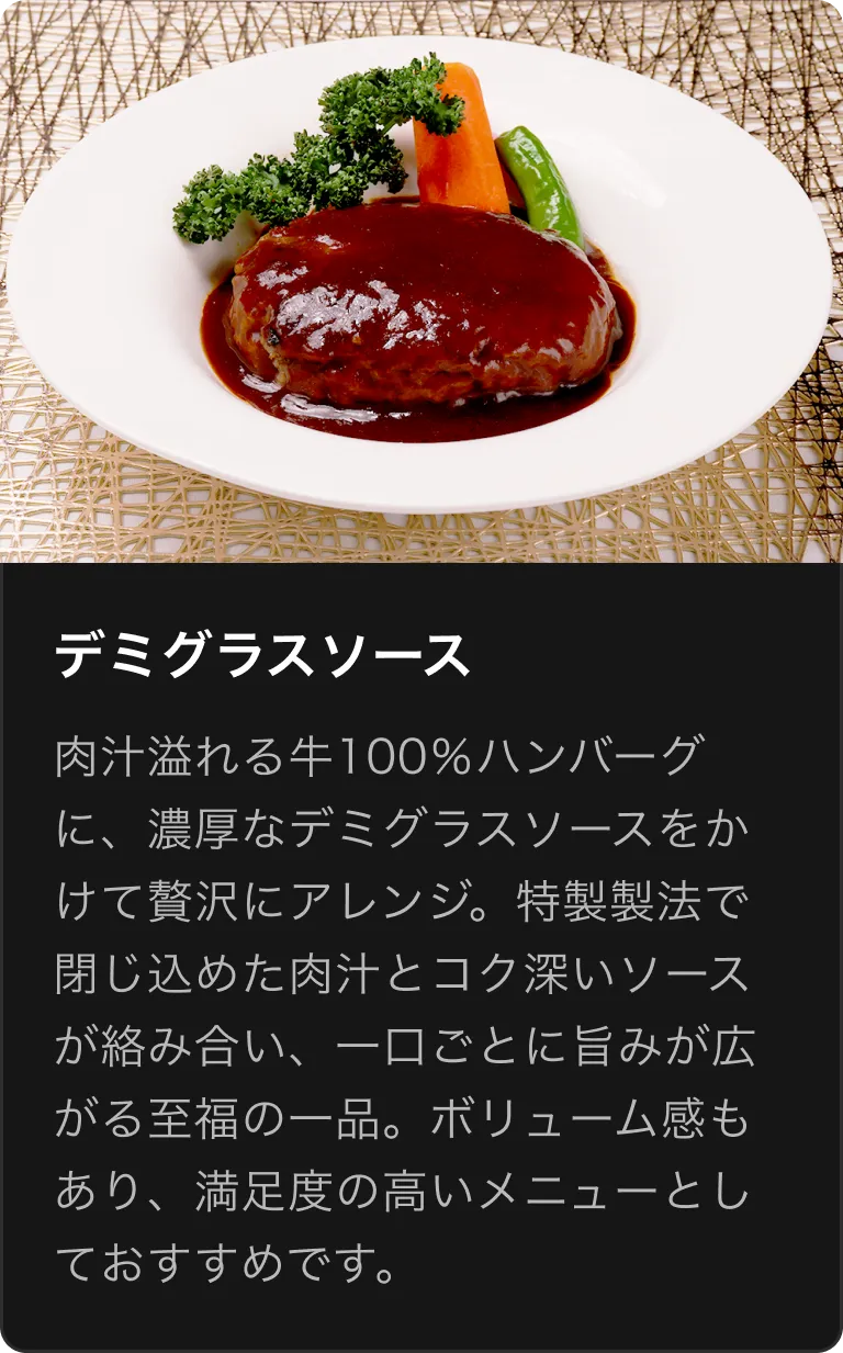 デミグラスソース